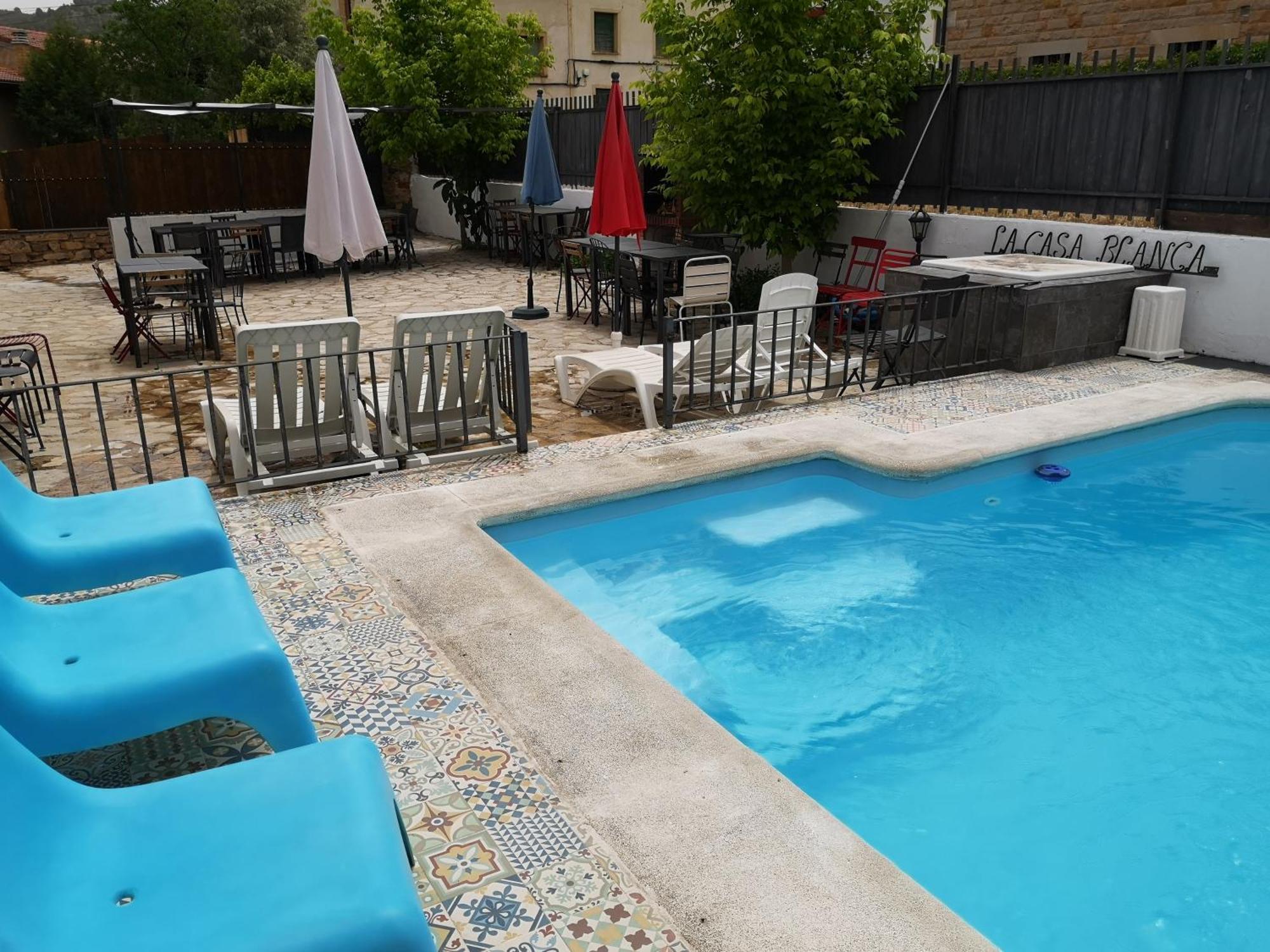 La Casa Blanca Del Alto Tajo Guest House Ablanque Ngoại thất bức ảnh