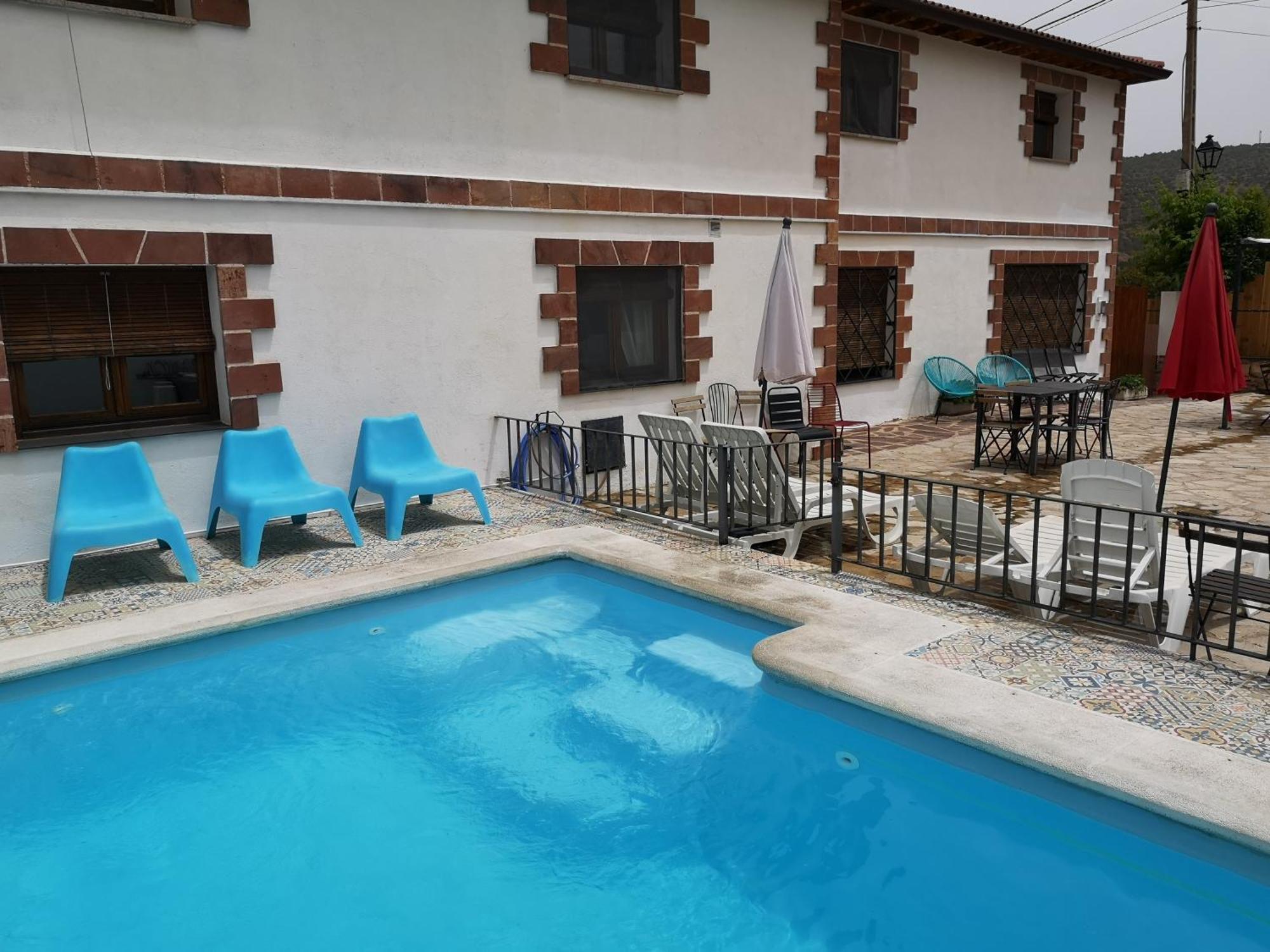 La Casa Blanca Del Alto Tajo Guest House Ablanque Ngoại thất bức ảnh